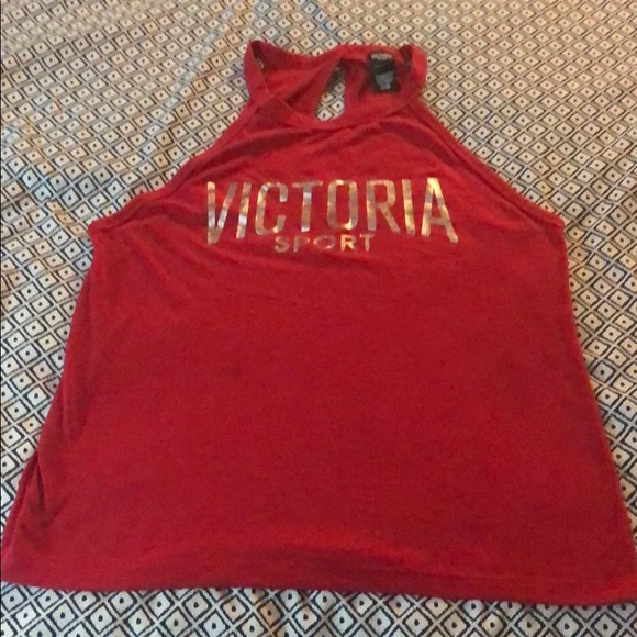 Red Victoria’s Secret Sport Tank - Picture 1 of 3